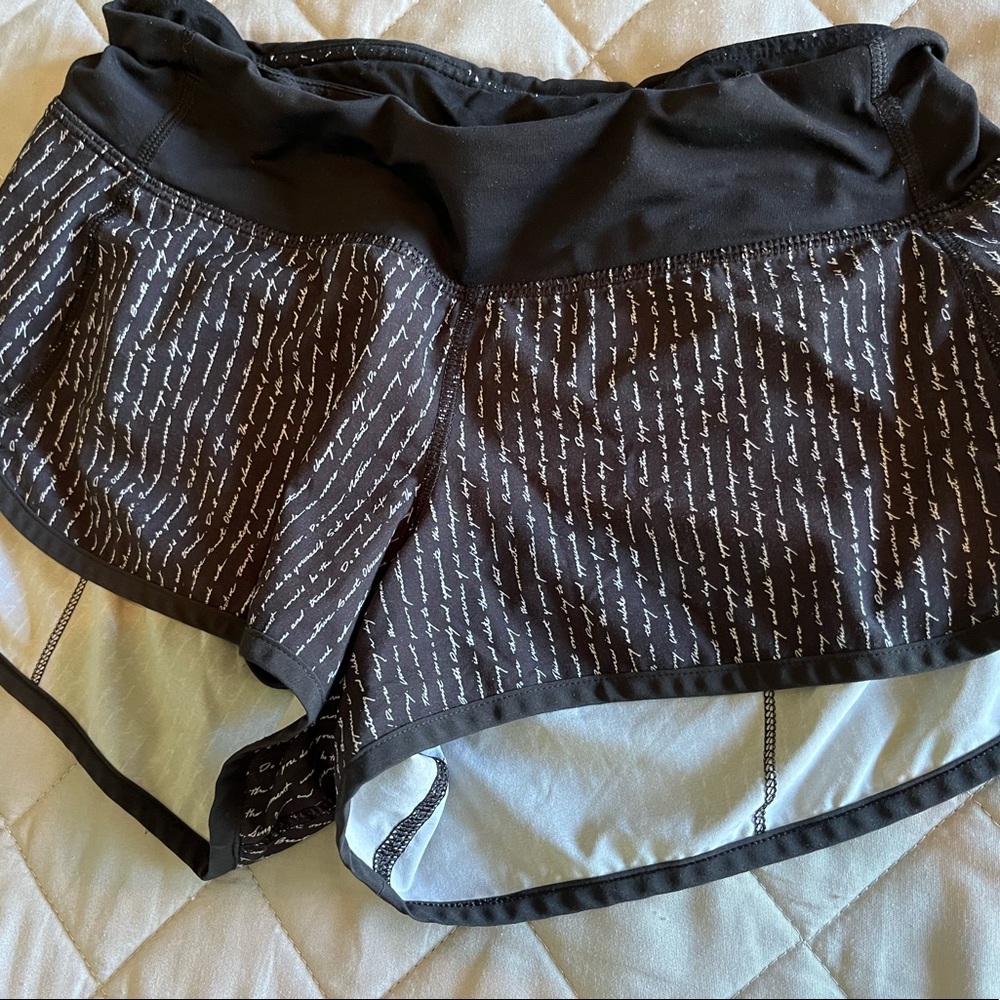 Limited lulu speedy shorts